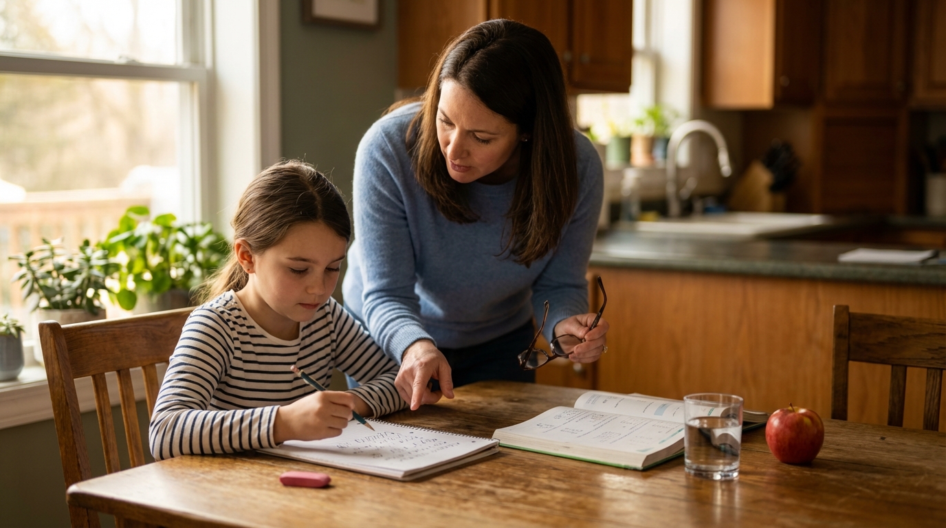 Devoirs à la Maison : Comment Accompagner Son Enfant sans Conflit